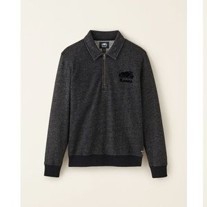 Roots half zip sweater